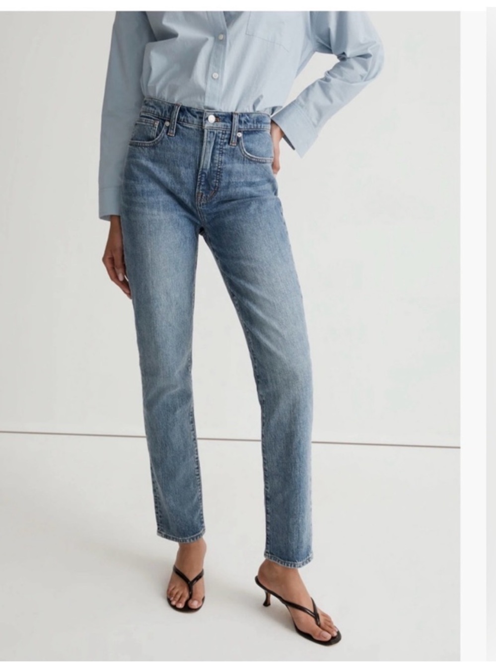 Madewell The Perfect Vintage Jean Size 26 EUC Mid Wash
